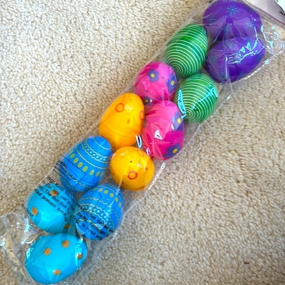 Brand New Disney Minnie Mouse Plush Easter Basket Fillable Colored Metallic Eggs - Picture 15 of 16